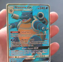 [NM] Blastoise GX Promo SM189 – Holo Rare - Pokemon TCG Card - Image 2