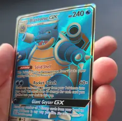 [NM] Blastoise GX Promo SM189 – Holo Rare - Pokemon TCG Card - Image 4