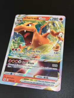 Charizard VSTAR 018/172 - Brilliant Stars Rare VSTAR Pokemon TCG Holo - NM Card - Image 3