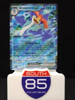 Pokemon TCG: Scarlet & Violet Paldea Evolved 052/193 Quaquaval EX Double Rare NM - Image 1