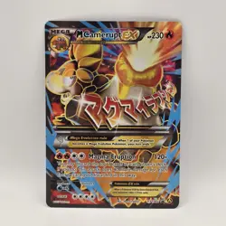 M Camerupt EX - XY198a Black Star Promo Pokemon Card TCG - Image 1