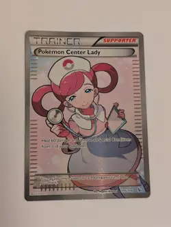 Pokemon TCG Cards Pokemon Center Lady 105/106 Flashfire Full Art Ultra Rare - Image 1