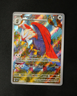Pokemon Card TCG - Braviary 214/191 - Surging Sparks - Illustration Rare - NM ⭐ - Image 1