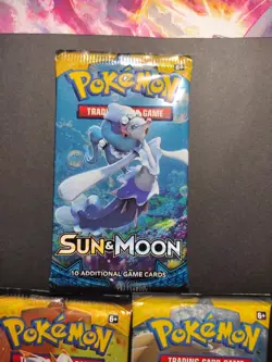 Pokemon TCG Sun & Moon Packs 3X 10 Cards Sealed New Booster Packs - Image 2