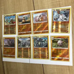 2010s Pokemon Card Lot - X8 Unique Fighting, Ground, Rock Type REV HOLOS - A216 - Image 2