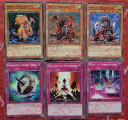 YUGIOH Armed Dragon Deck 41 Cards Voloferniges Armed Dragon LV3 5 7 10 Thunder - Image 2
