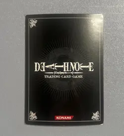 Death Note Trading Card Game Holo Naomi Misora Konami JP DN1-42R Rare 2006 - Image 2