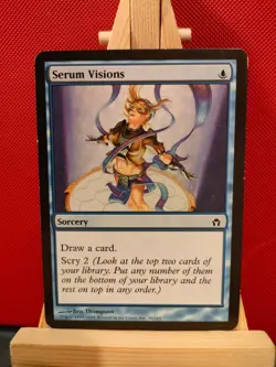 Serum Visions - Fifth Dawn - Common - Played - MTG - Image 1