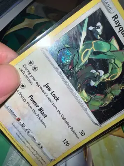 Pokemon TCG Rayquaza - SWSH029 Sword & Shield Black Star Promo NM DOUBLE SWIRL - Image 2
