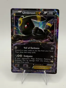 Pokemon TCG Umbreon EX Black Star Full Art 55/124 - Image 1