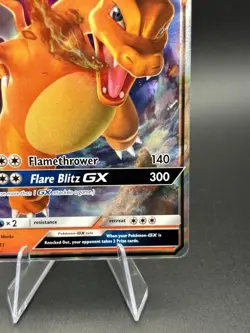 Pokemon TCG Charizard GX SM211 Hidden Fates Sm Promo Holo Near Mint - Image 4