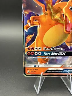 Pokemon TCG Charizard GX SM211 Hidden Fates Sm Promo Holo Near Mint - Image 5