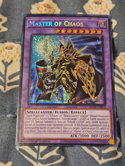 Master of Chaos Prismatic Secret Rare MP23-EN018 Yugioh - Image 1