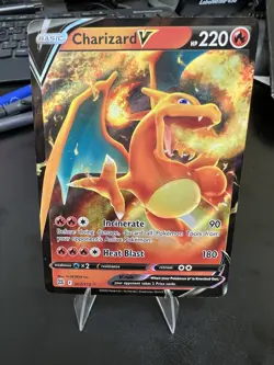 Pokemon TCG - 2022 Charizard V 17/172 - Brilliant Stars - Ultra Rare - LP - Image 3