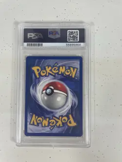 2000 POKEMON ROCKET #62 MEOWTH PSA 6 - Image 2