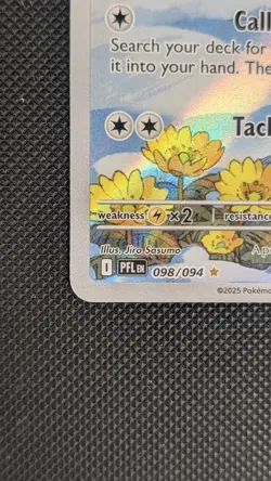 Pokemon TCG Piplup Illustration Rare 098/094 Phantasmal Flames NM - Image 5