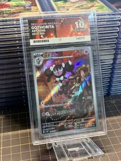 Ace10 Gothorita 078/071 Art Rare Snow Hazard Japanese 2023 - Image 2
