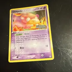 Pokemon Slowpoke 76/109 EX Team Rocket Returns Reverse Holo Common Basic 50 HP … - Image 3