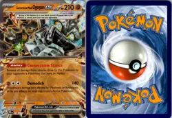 CORNERSTONE MASK OGERPON EX 058/131 HOLO PRISMATIC EVOLUTIONS POKEMON NM/M - Image 3