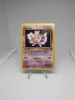 Pokemon TCG Mewtwo Black Star Promo 3 WOTC 1999 WB ‘The First Movie’ Stamp NM💎 - Image 1