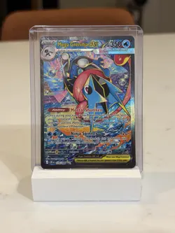 Mega Greninja EX 116/086 Chaos Rising *UNRELEASED PSA 10 contender - Image 1