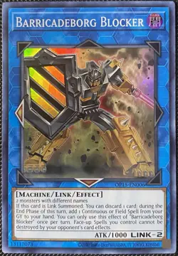 Barricadeborg Blocker OP15-EN006 OTS Tournament Pack 15 Unlimited Yugioh - Image 1