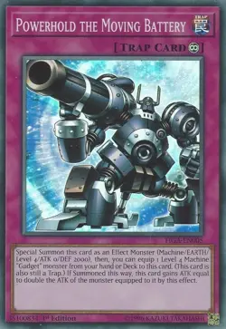 FIGA-EN005 POWERHOLD THE MOVING BATTERY SUPER RARE 1ST EDITION NM YuGiOh TCG - Image 1