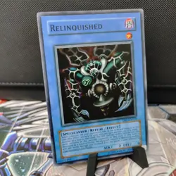Yu-Gi-Oh Relinquished DB1-EN015 Super Rare MP - Image 1