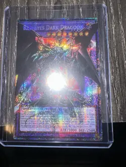 Yu-Gi-Oh! TCG Red-Eyes Dark Dragoon Starlight Overframe Holo 1st Ed English - Image 5