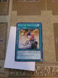 YUGIOH TRIAL AND TRIBULATION GAOV-EN087 SECRET 1ST ED NM - Image 2