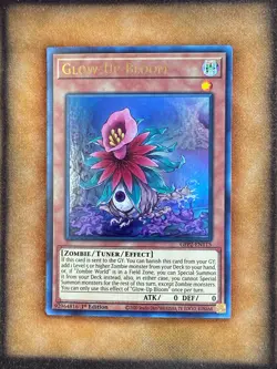 Yugioh Glow-Up Bloom GFP2-EN115 Ultra Rare 1st Ed NM - Image 1