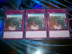 3x Imperial Iron Wall 1st Edition Rare MAZE-EN065 Yu-Gi-Oh! - Image 1