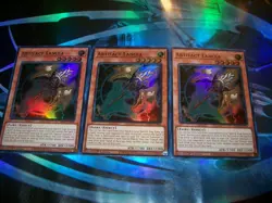 3x Artifact Lancea 1st Edition Super Rare RA01-EN006 Yu-Gi-Oh! - Image 1