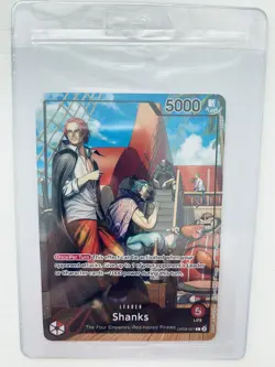 One Piece TCG/CCG - Shanks (OP09-001) (2025 PSA Magazine Promo) SEALED - Image 1
