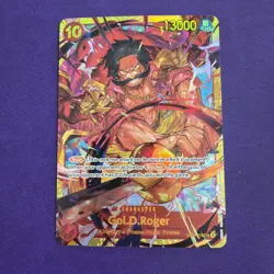 Gol D Roger OP09-118 SEC Secret Rare Emperors In The New World One Piece Sharp ! - Image 1