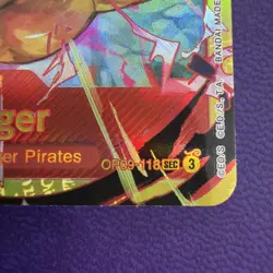 Gol D Roger OP09-118 SEC Secret Rare Emperors In The New World One Piece Sharp ! - Image 3