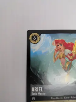 Disney's Lorcana - Ursula's Return - ARIEL Sonic Warrior - Super Rare - 175/204 - Image 3