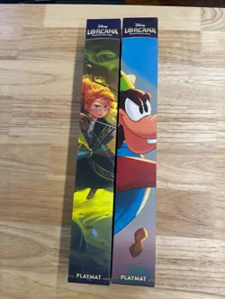 Disney Lorcana Wilds Unknown Playmat Merida Brave Gifted Archer+Super Goof Goofy - Image 1