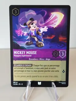 Carte LORCANA FR - Chapitre 12 52/204 Mickey Mouse - ✨FOIL✨Neuf - Image 1