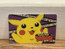 1999 Pokemon Snap Blockbuster Video Smart Card Pikachu Nintendo Promo - Image 1