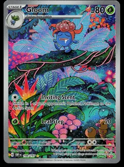 Pokemon Card - Gloom Obsidian Flames 198/197 Illustration Rare - Image 1