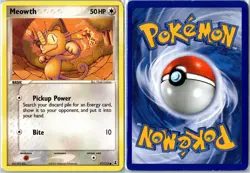 Pokemon Card - Meowth 77/113 Delta Species Common Moderately Played - Image 3
