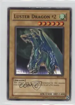 Luster Dragon #2 Unlimited YuGiOh Starter Deck Kaiba Evolution #SKE-014 READ - Image 1