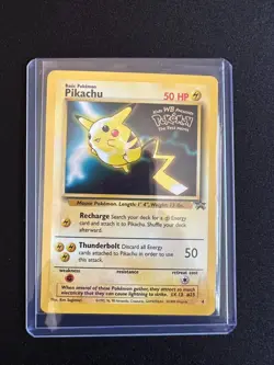 1999 Pokemon First Movie WB Promo 3 Card Lot Mewtwo #3 Electabuzz #2 Pikachu #4 - Image 4