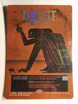 Locust God Secret Lair Foil sealed: Mtg Card NM - Image 1