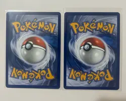 Pokemon Meowth EX POR 062/088 Holo 2 Cards Nintendo Basic English - Image 2