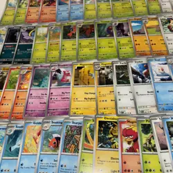POKEMON S&V 151 Complete Common & Uncommon Card Bundle (All 128 Cards) English - Image 2