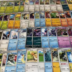 POKEMON S&V 151 Complete Common & Uncommon Card Bundle (All 128 Cards) English - Image 3