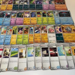 POKEMON S&V 151 Complete Common & Uncommon Card Bundle (All 128 Cards) English - Image 5