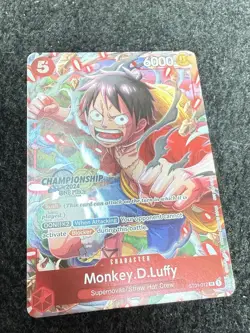 Monkey.D.Luffy (CS 2024 Celebration Pack) ST01-012 One Piece Promotion Cards... - Image 1